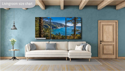 Cape Cove Oregon Coast Seascape Photography: Heceta Headland Wall Art