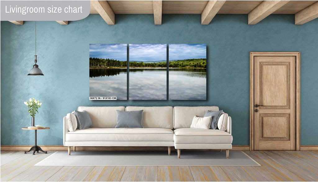 Acadia National Park Waterscape: Bowl Lake Nature Photography Wall Art