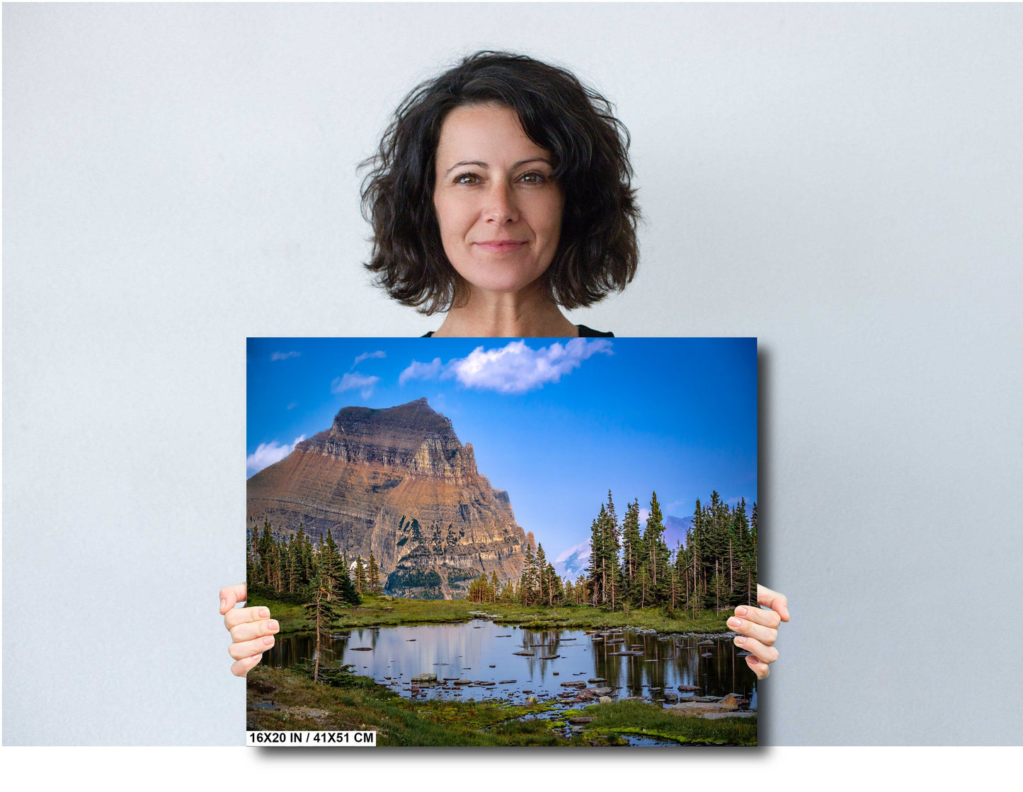 Glacier National Park Print: Logan Pass, Going-to-the-Sun Mountain Wall Art