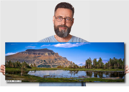 Glacier National Park Print: Logan Pass, Going-to-the-Sun Mountain Wall Art