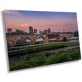 Stone Arch Bridge Minneapolis Sunset: Mill District Photography Wall Art