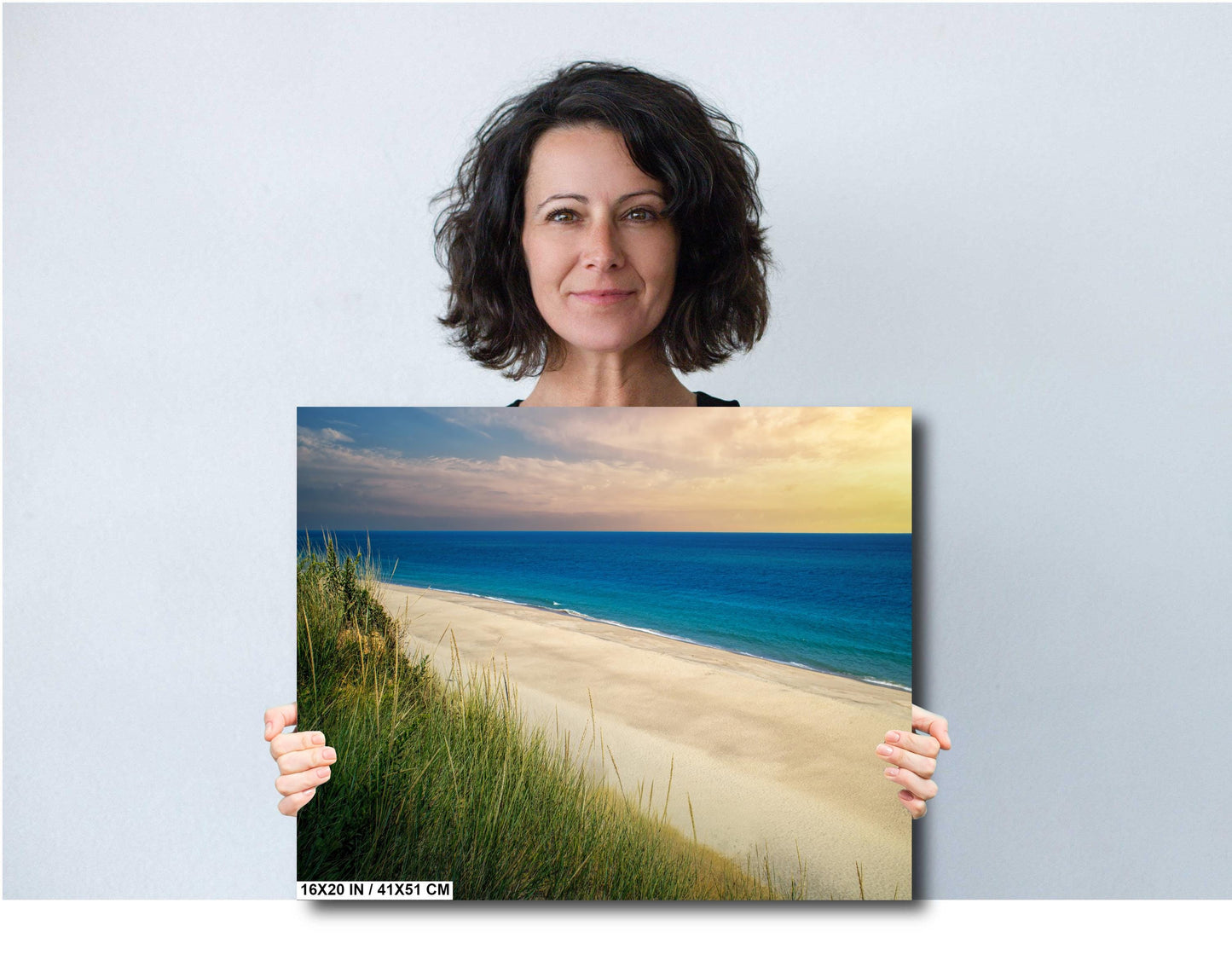 Marconi Beach Wall Art – Cape Cod Beach Print | Wellfleet Massachusetts Seascape Decor