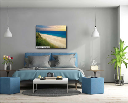 Marconi Beach Wall Art – Cape Cod Beach Print | Wellfleet Massachusetts Seascape Decor