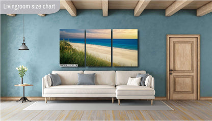 Marconi Beach Wall Art – Cape Cod Beach Print | Wellfleet Massachusetts Seascape Decor