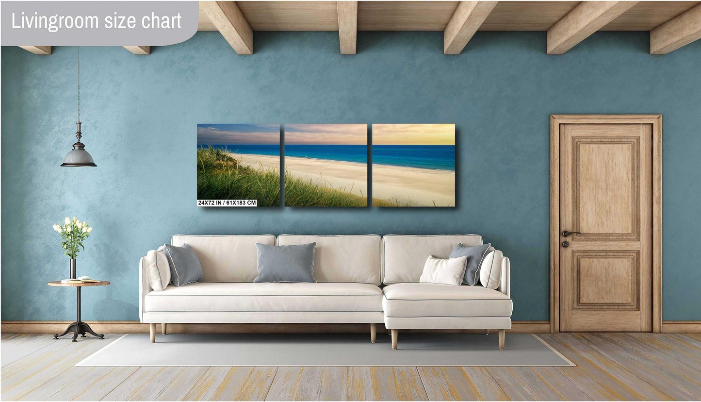 Marconi Beach Wall Art – Cape Cod Beach Print | Wellfleet Massachusetts Seascape Decor