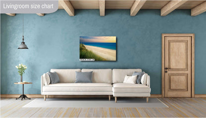Marconi Beach Wall Art – Cape Cod Beach Print | Wellfleet Massachusetts Seascape Decor