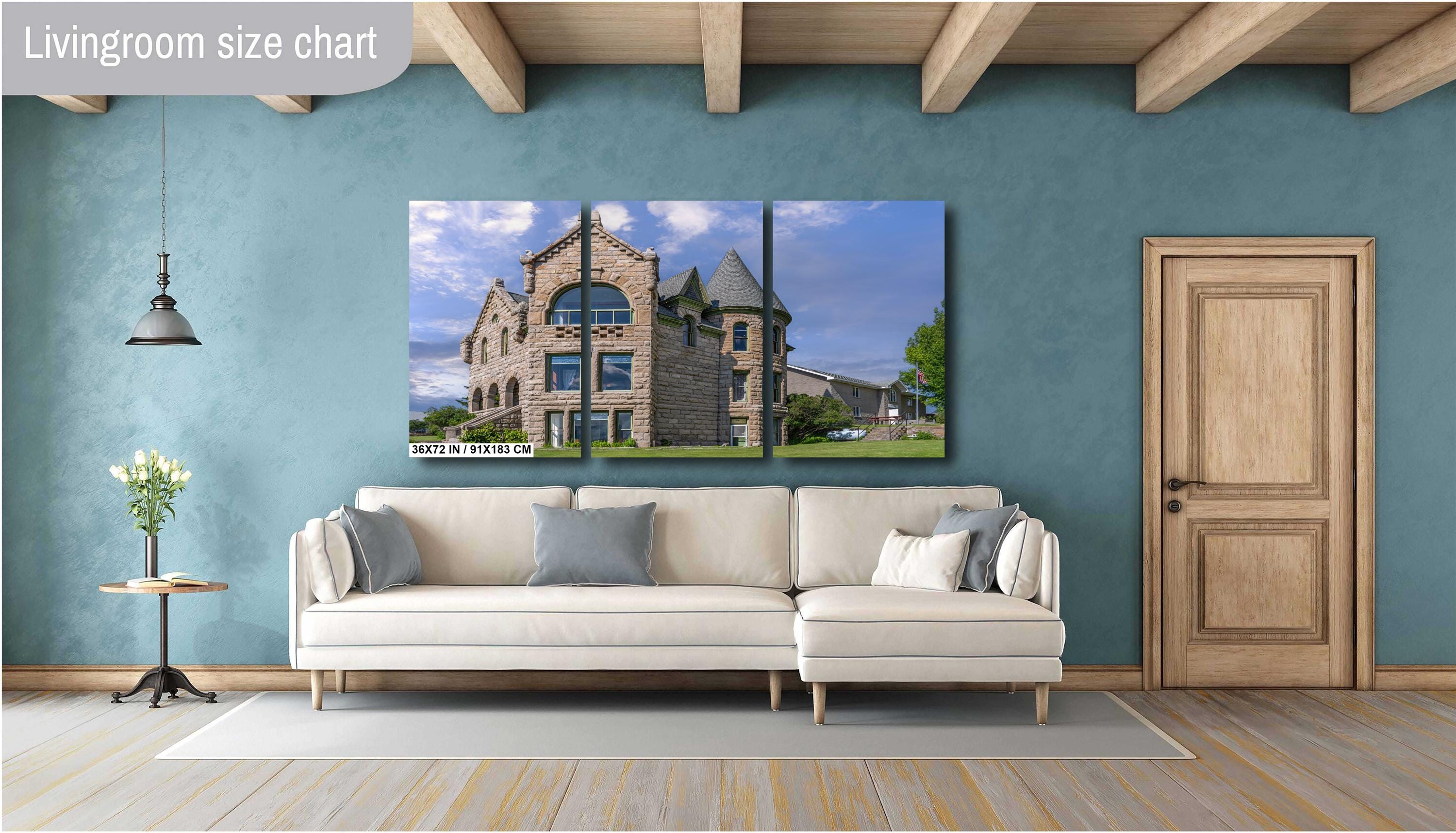 Castle Museum Print: White Sulphur Springs Montana Historic Architecture Wall Art