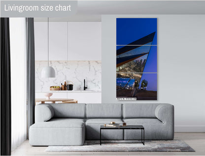 U.S. Bank Stadium Wall Art - Minnesota Vikings Decor | Glass Structure Photo Print