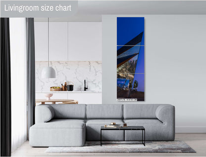 U.S. Bank Stadium Wall Art - Minnesota Vikings Decor | Glass Structure Photo Print