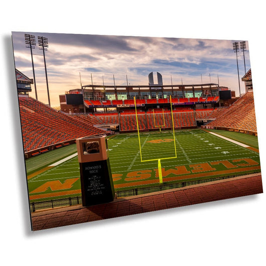 Clemson Memorial Stadium Wall Art - Premium Clemson Tigers Football Canvas Print