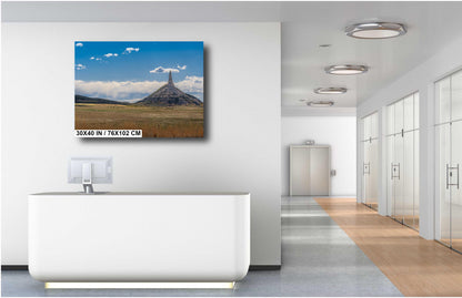 Chimney Rock Nebraska: National Monument Photography Wall Art
