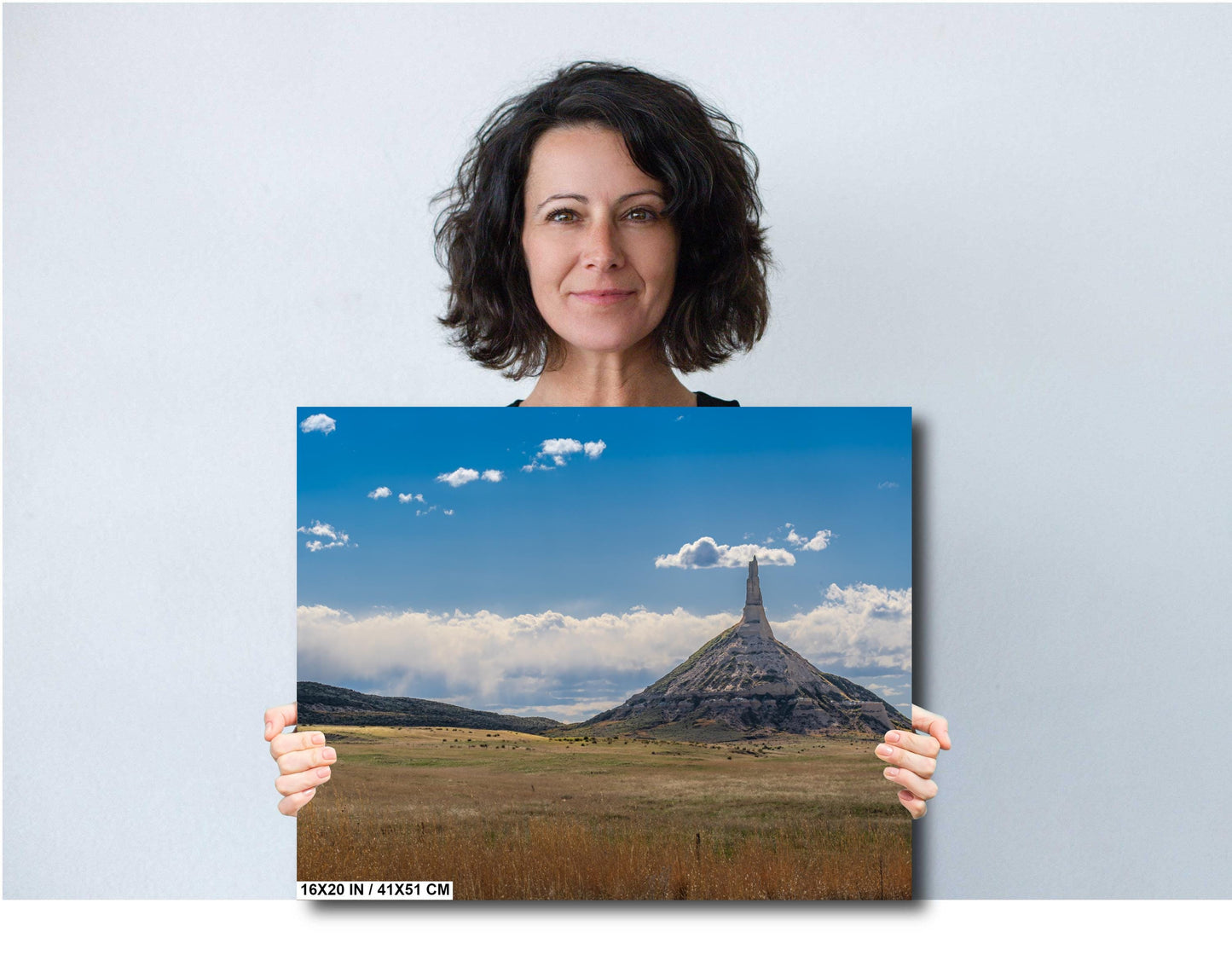 Chimney Rock Nebraska: National Monument Photography Wall Art