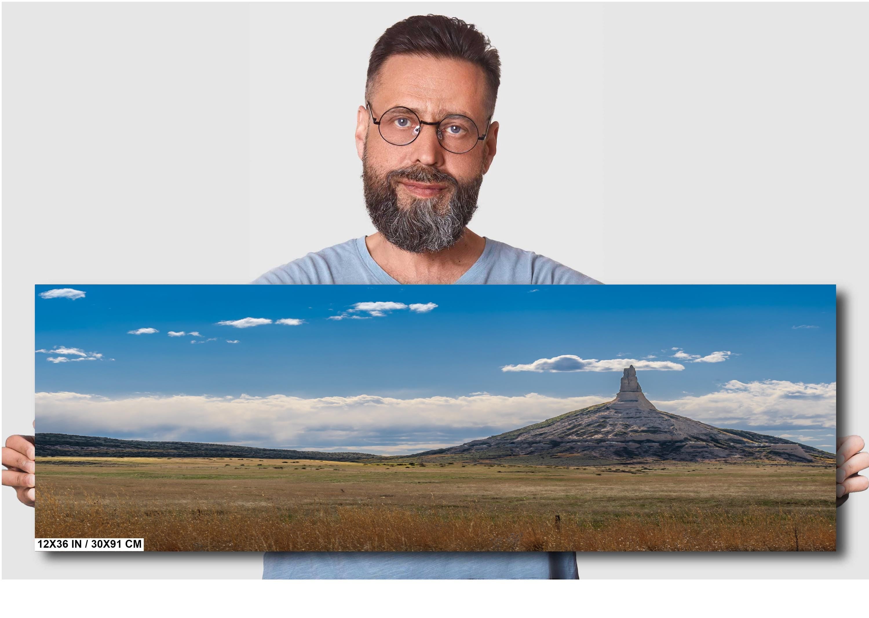 Chimney Rock Nebraska: National Monument Photography Wall Art
