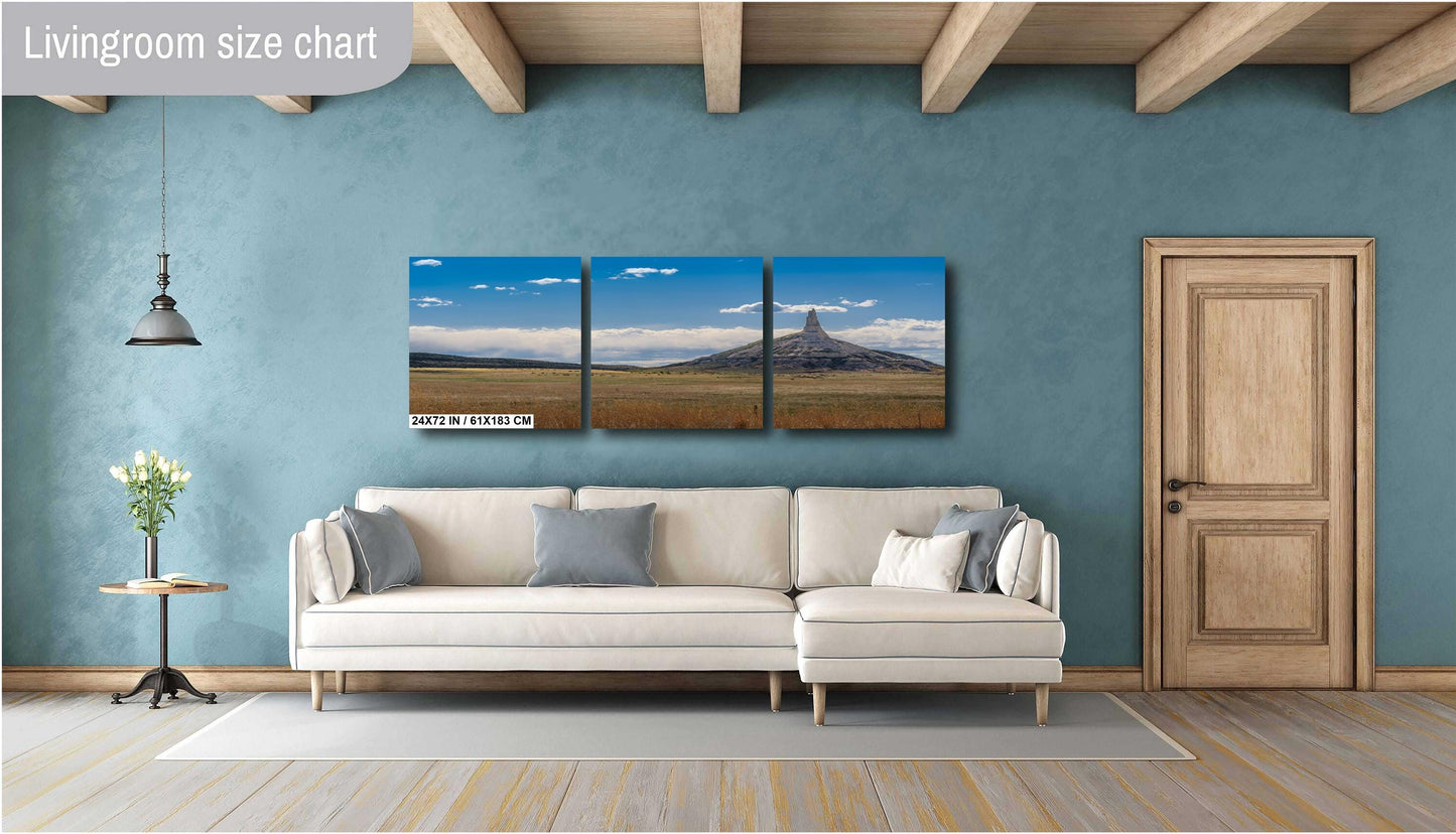 Chimney Rock Nebraska: National Monument Photography Wall Art