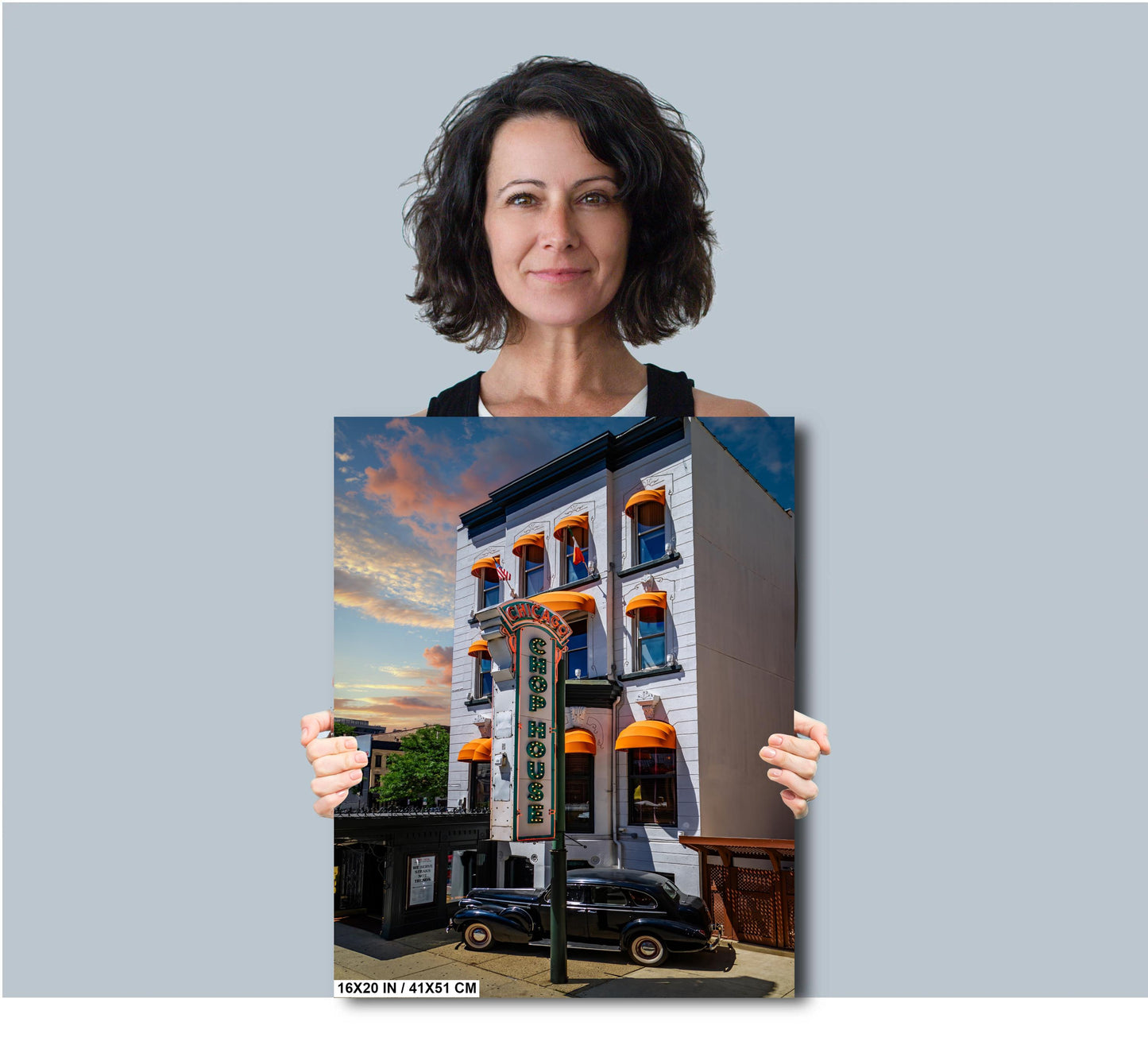 Chicago Chop House: Classic Steakhouse Architecture Photography Wall Art