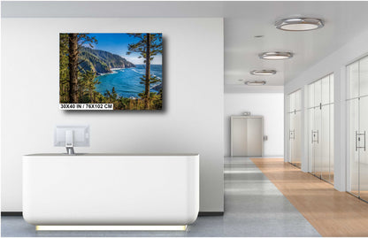 Cape Cove Oregon Coast Seascape Photography: Heceta Headland Wall Art