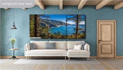 Cape Cove Oregon Coast Seascape Photography: Heceta Headland Wall Art