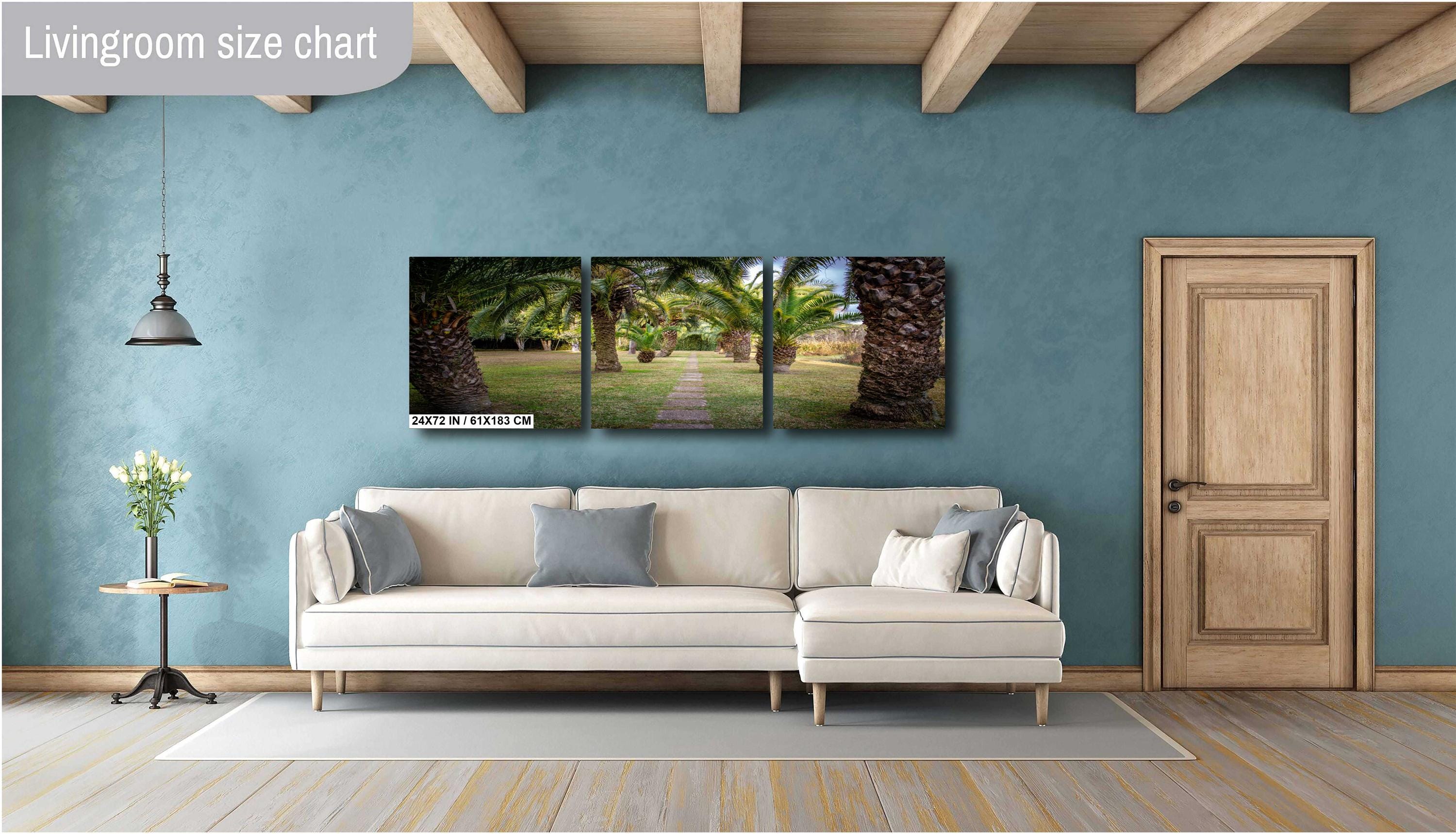 Louisiana Palms: Wall Art Print A Glimpse of Abbeville’s Greenery Louisiana Palm Trees Landscape Nature Metal/Canvas/Aluminum/Acrylic