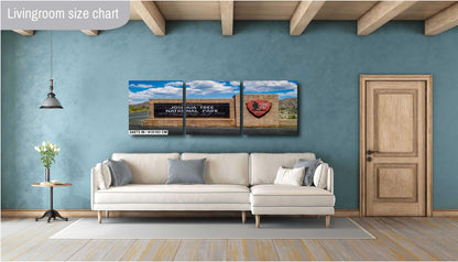 Joshua Tree Entrance Sign - Mojave Desert Wall Art | National Park Photo Print