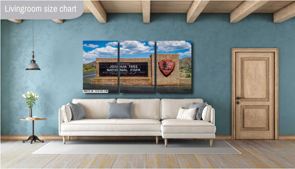 Joshua Tree Entrance Sign - Mojave Desert Wall Art | National Park Photo Print