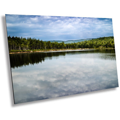 Bowl Lake Acadia Wall Art – Scenic Maine Landscape Print | Ready to Hang Canvas