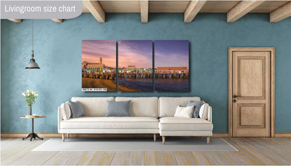 Provincetown Cape Cod Wall Art - Vibrant Coastal Landscape Decor | Captain Jack Wharf Print