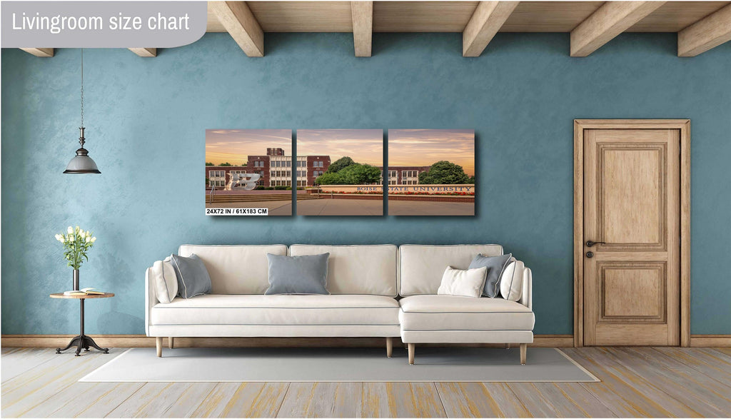 Boise State University Print: Idaho Landmark Wall Art