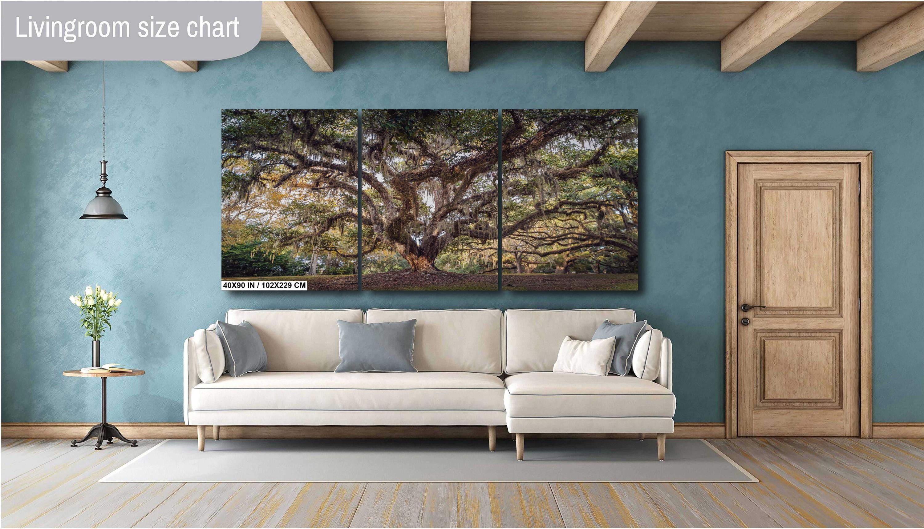 New Orleans Elegance: Wall Art Print Audubon Park’s Iconic Tree of Life New Orleans, Louisiana Spanish Moss Aluminum/Acrylic/Metal/Canvas