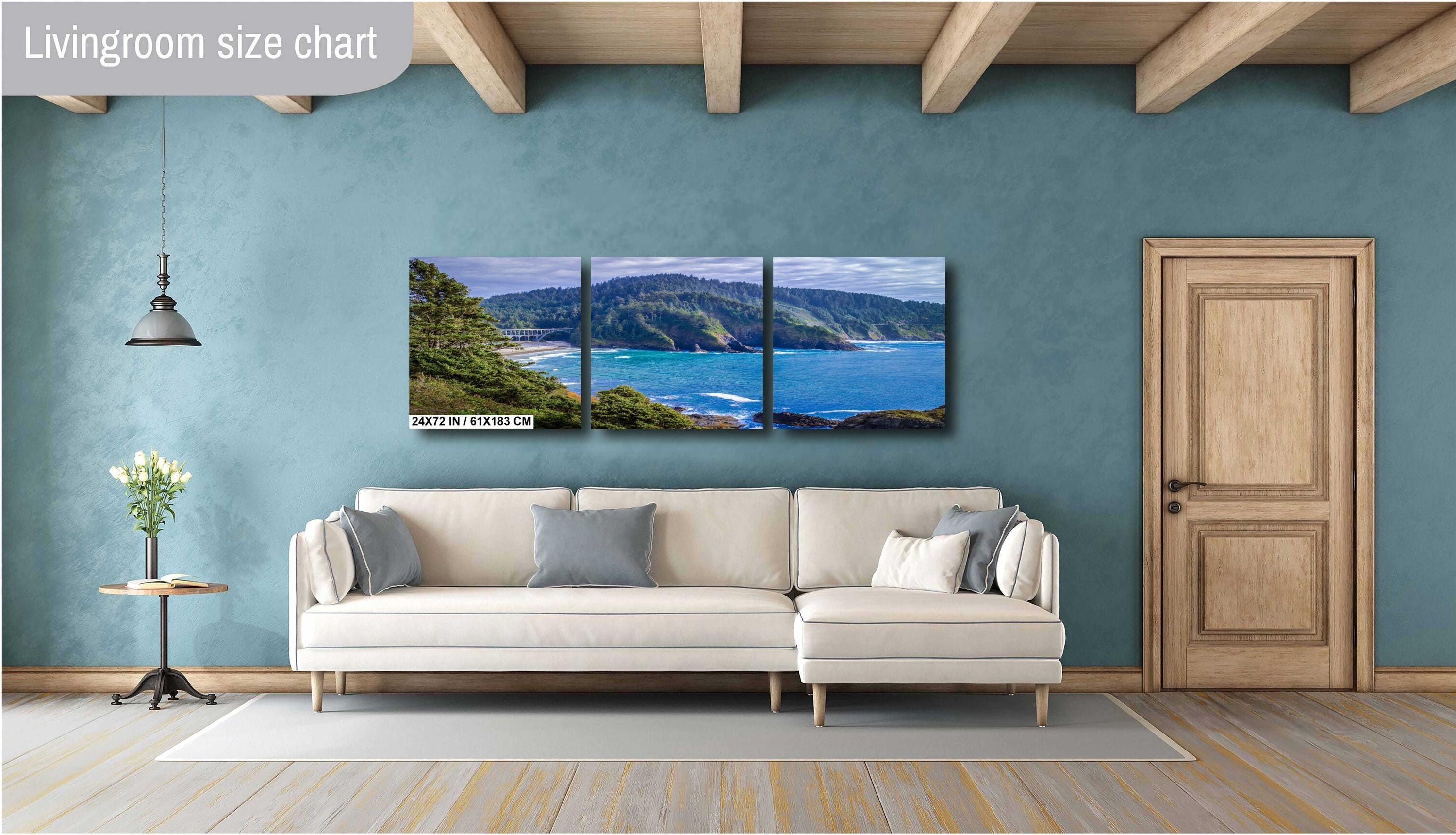 Oregon Coast Print: Cape Creek Bridge, Florence Oregon Seascape
