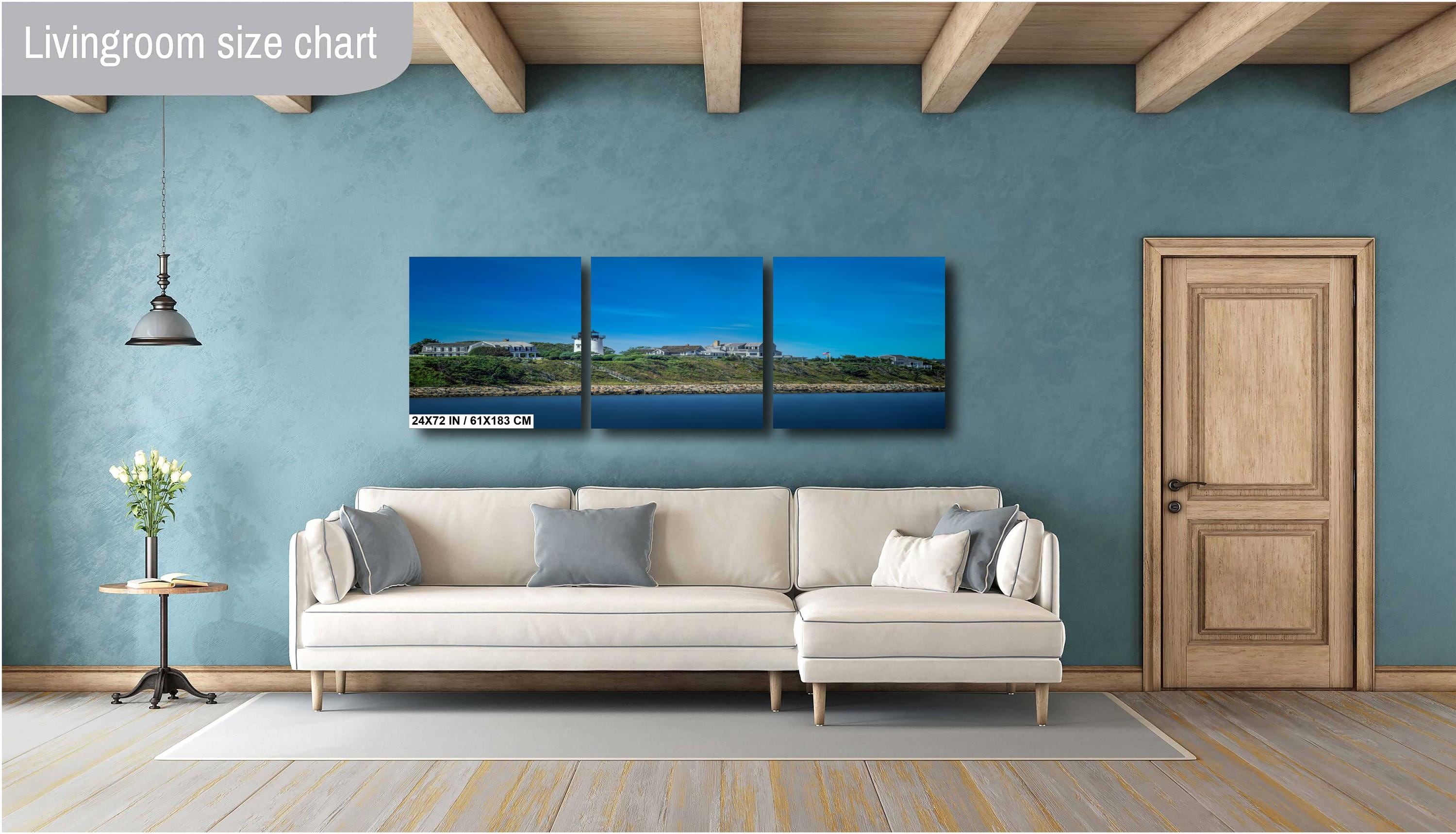 Cape Cod Lighthouse Print - Nautical Wall Art | Highland Light Artwork Coastal Decor