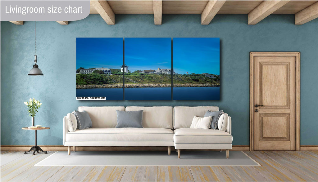 Cape Cod Lighthouse Print - Nautical Wall Art | Highland Light Artwork Coastal Decor