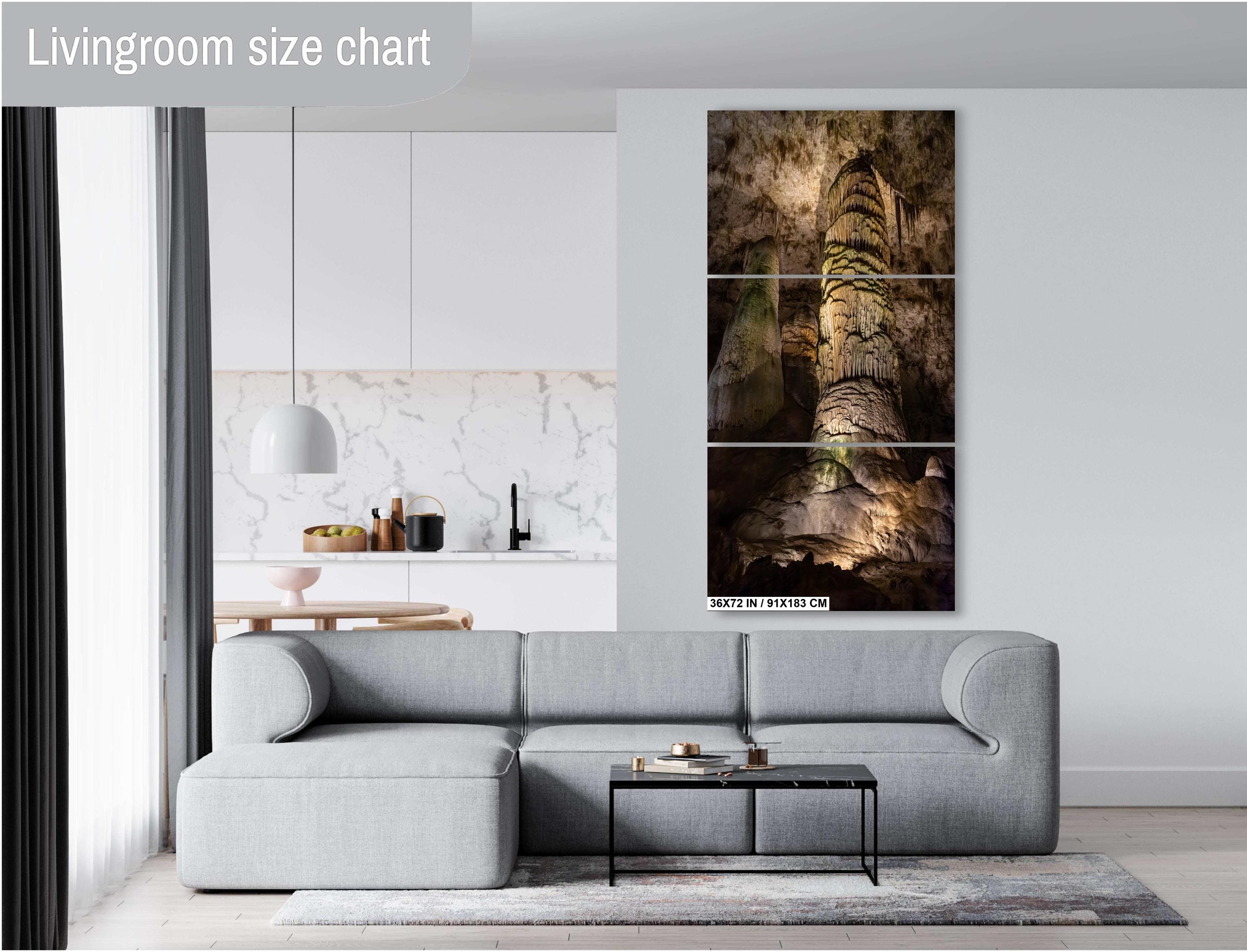 Carlsbad Caverns Print: New Mexico Cave Formations Wall Art