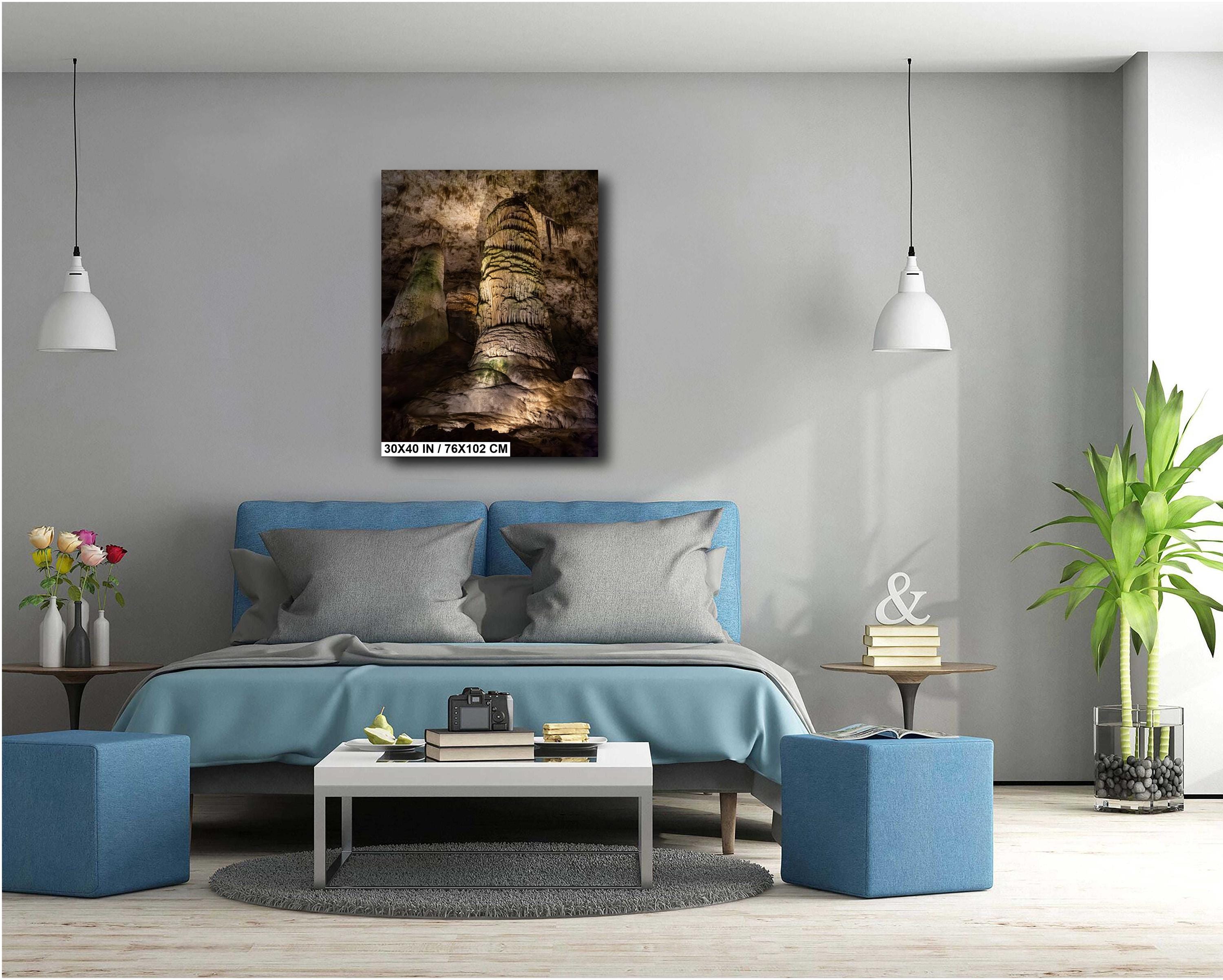 Carlsbad Caverns Print: New Mexico Cave Formations Wall Art