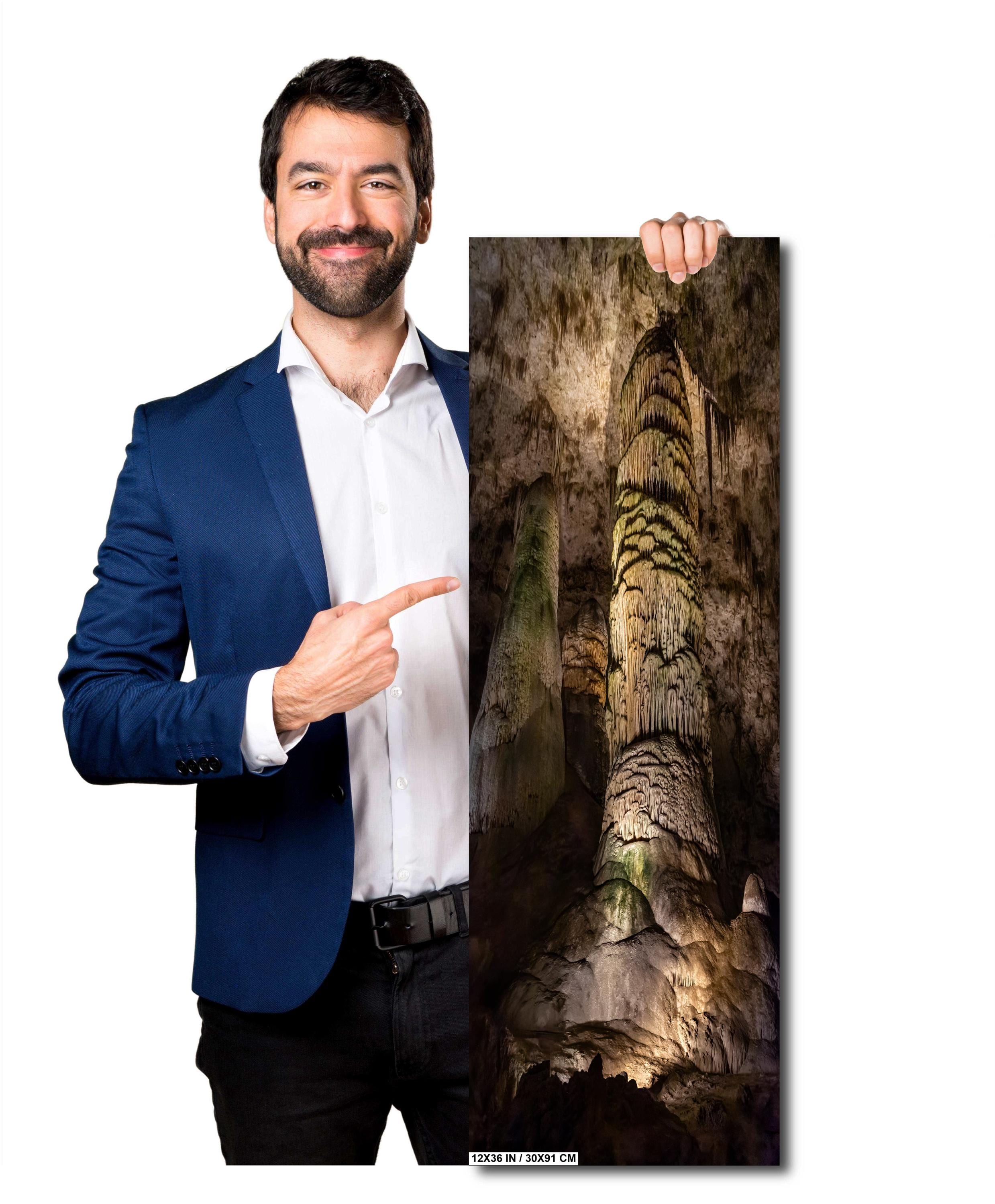 Carlsbad Caverns Print: New Mexico Cave Formations Wall Art