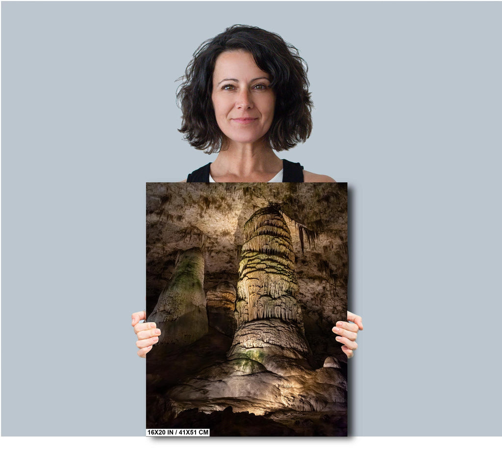 Carlsbad Caverns Print: New Mexico Cave Formations Wall Art