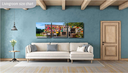 Happy Clam Shack Wall Art - Bar Harbor Coastal Photo Print | Vibrant Nautical Decor