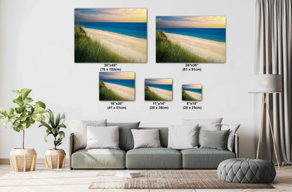 Marconi Beach Wall Art – Cape Cod Beach Print | Wellfleet Massachusetts Seascape Decor