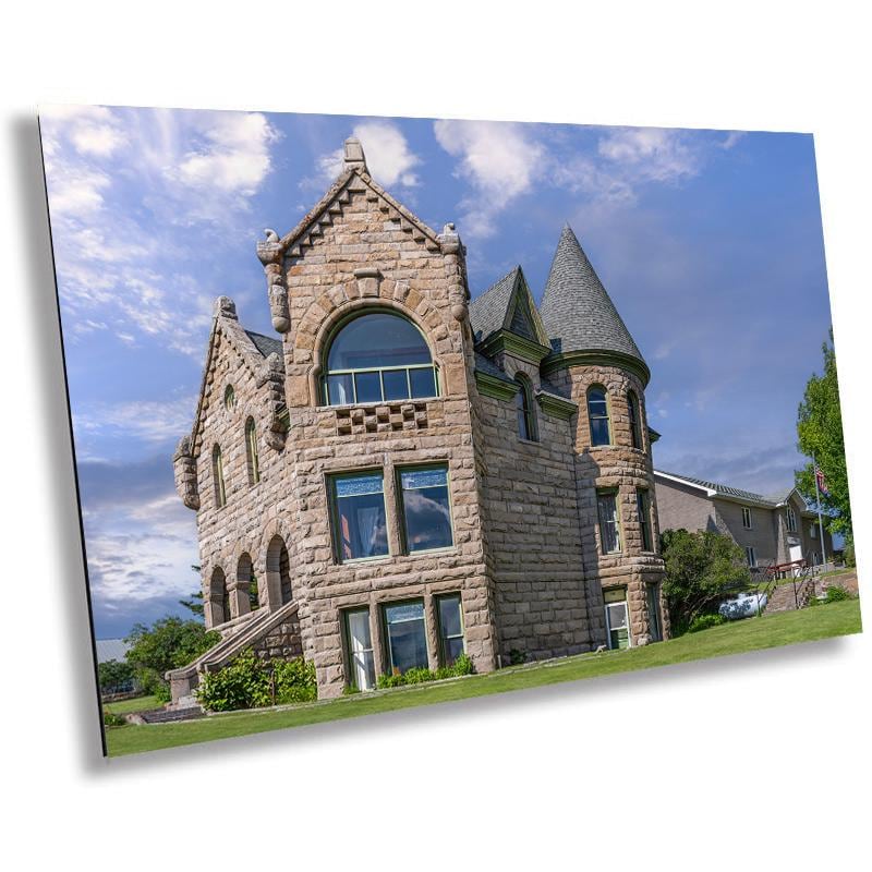 Castle Museum Print: White Sulphur Springs Montana Historic Architecture Wall Art