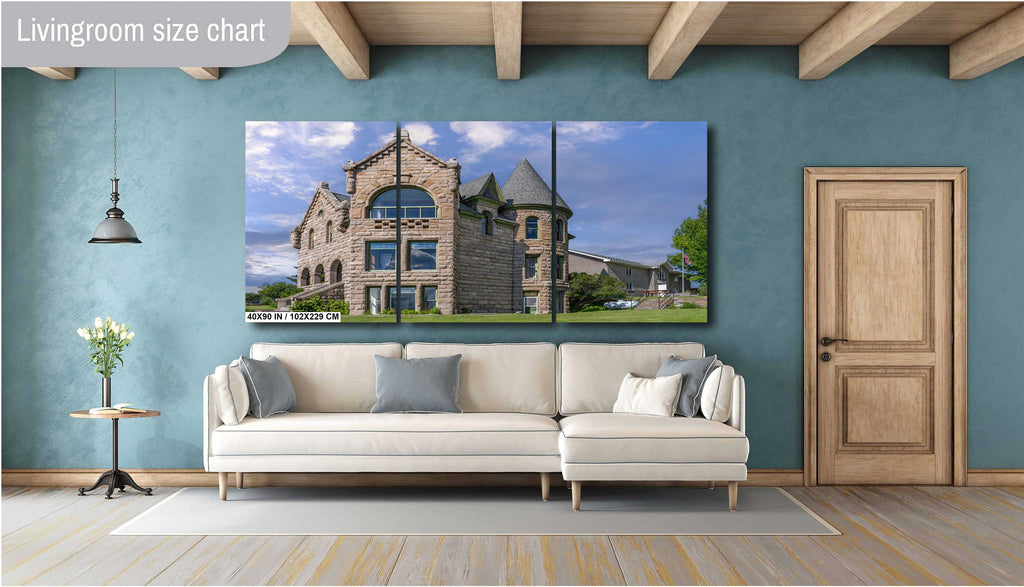 Castle Museum Print: White Sulphur Springs Montana Historic Architecture Wall Art