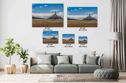 Chimney Rock Nebraska: National Monument Photography Wall Art