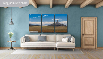 Chimney Rock Nebraska: National Monument Photography Wall Art