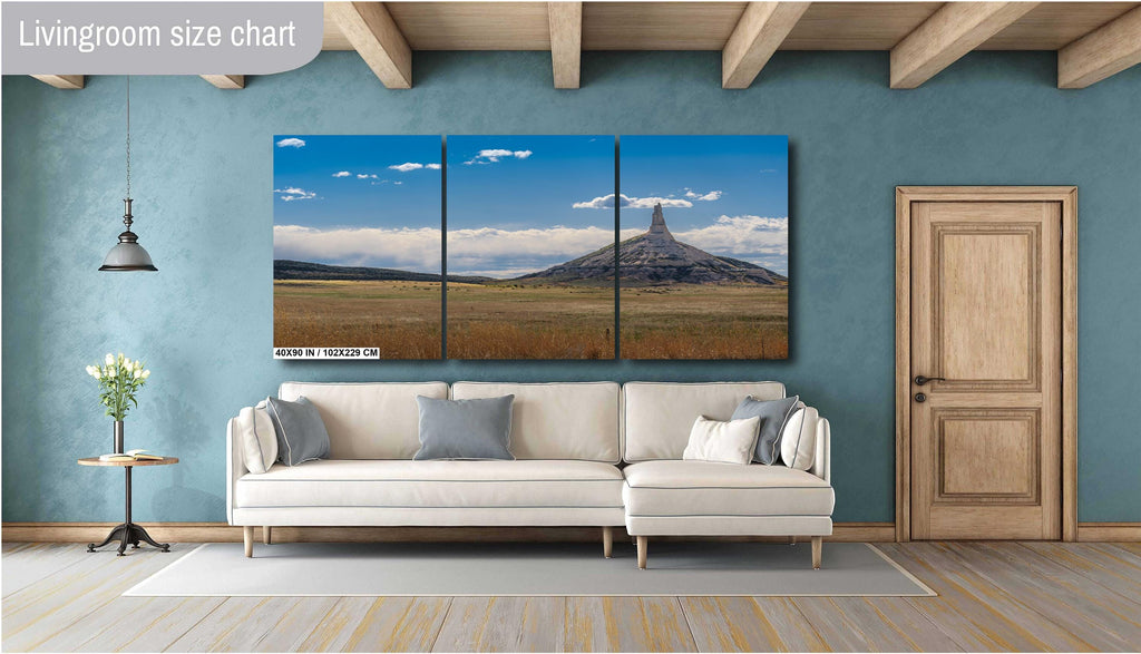 Chimney Rock Nebraska: National Monument Photography Wall Art