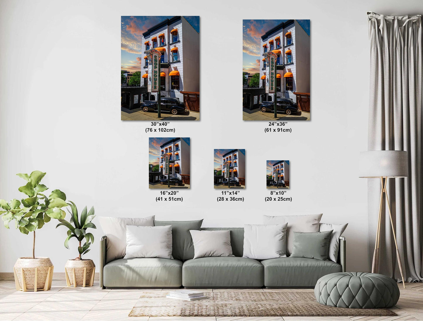 Chicago Chop House: Classic Steakhouse Architecture Photography Wall Art