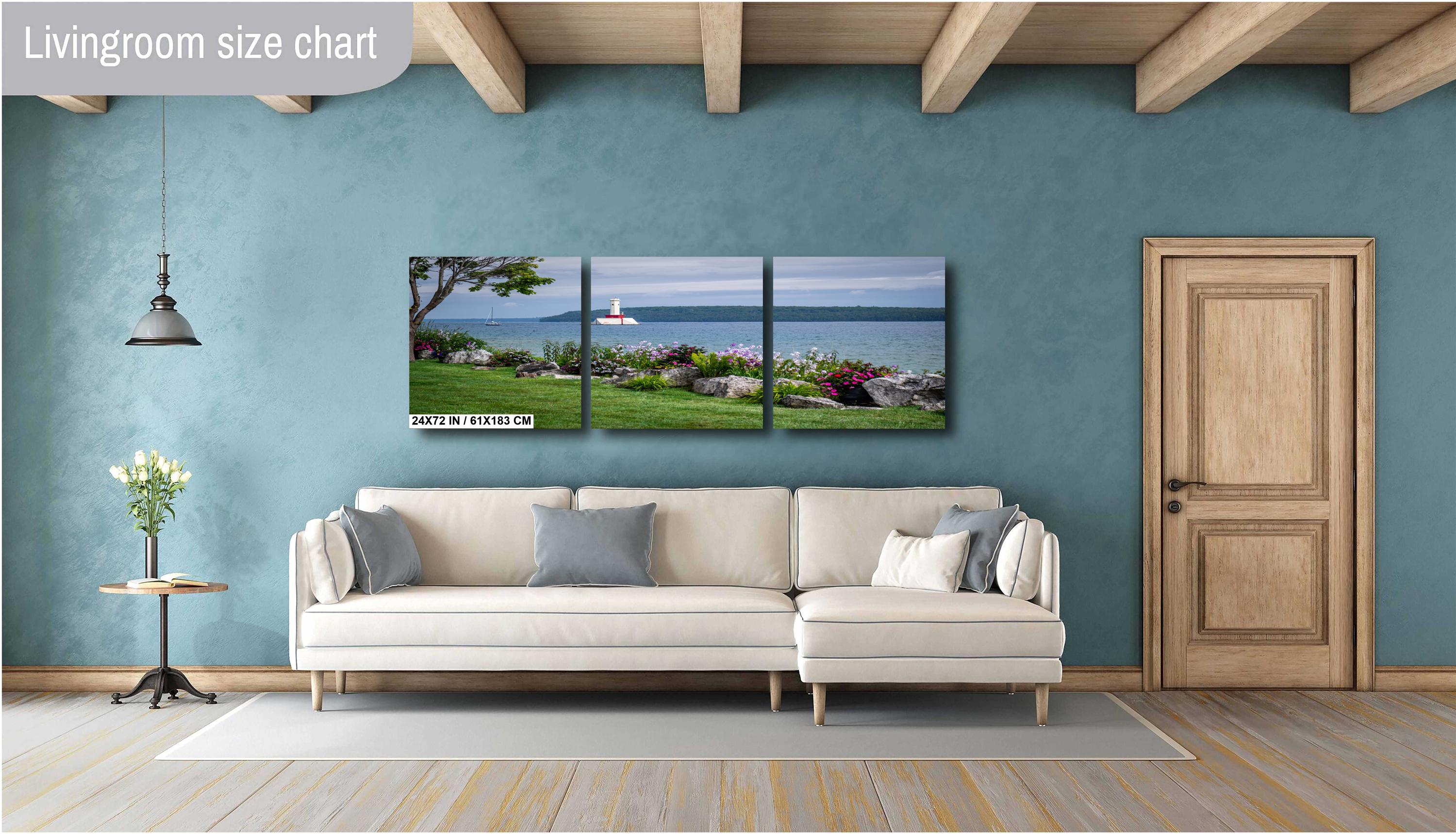 Mackinac Island: Round Light, Michigan Nautical Photography Wall Art