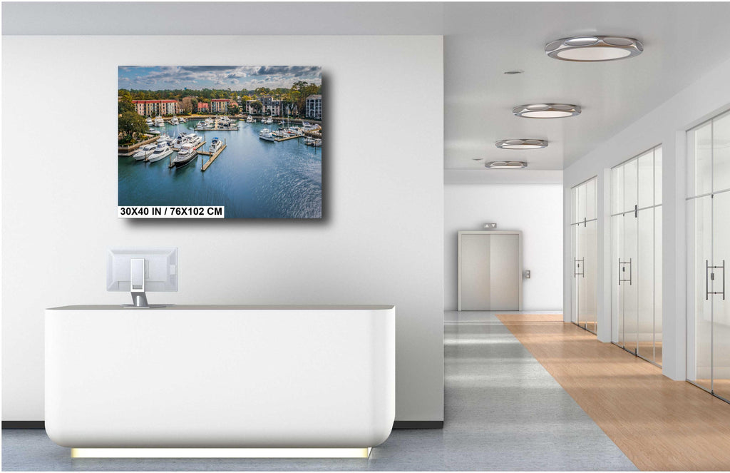 Harbour Town Wall Art - Hilton Head Photography Coastal Print Decor