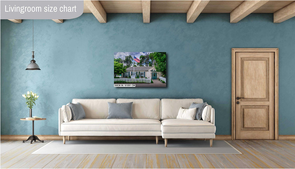 Mackinac Island Post Office: Michigan Historical Landmark Photography Wall Art