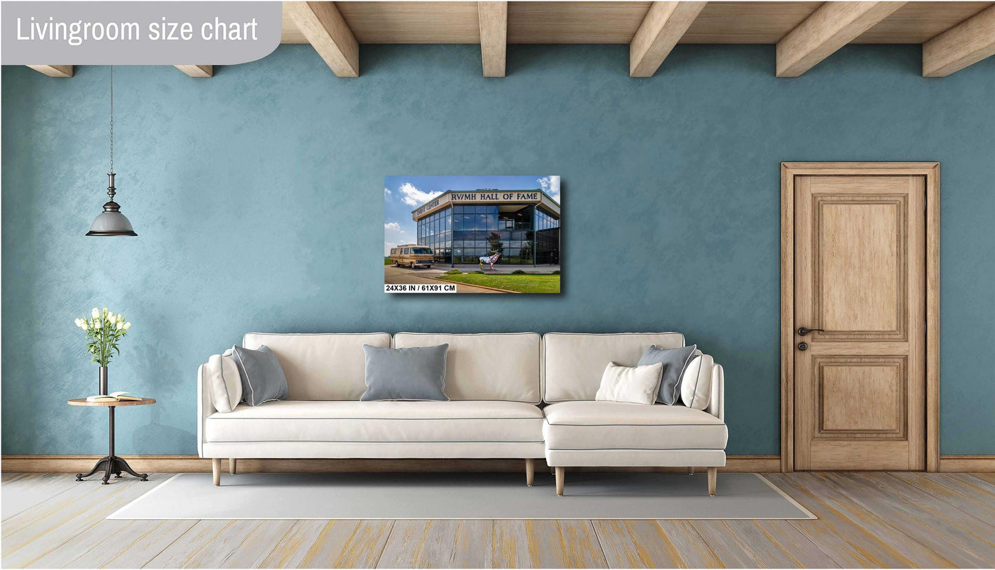 RV Hall of Fame: Elkhart, Indiana Motorhome Museum Photography Wall Art