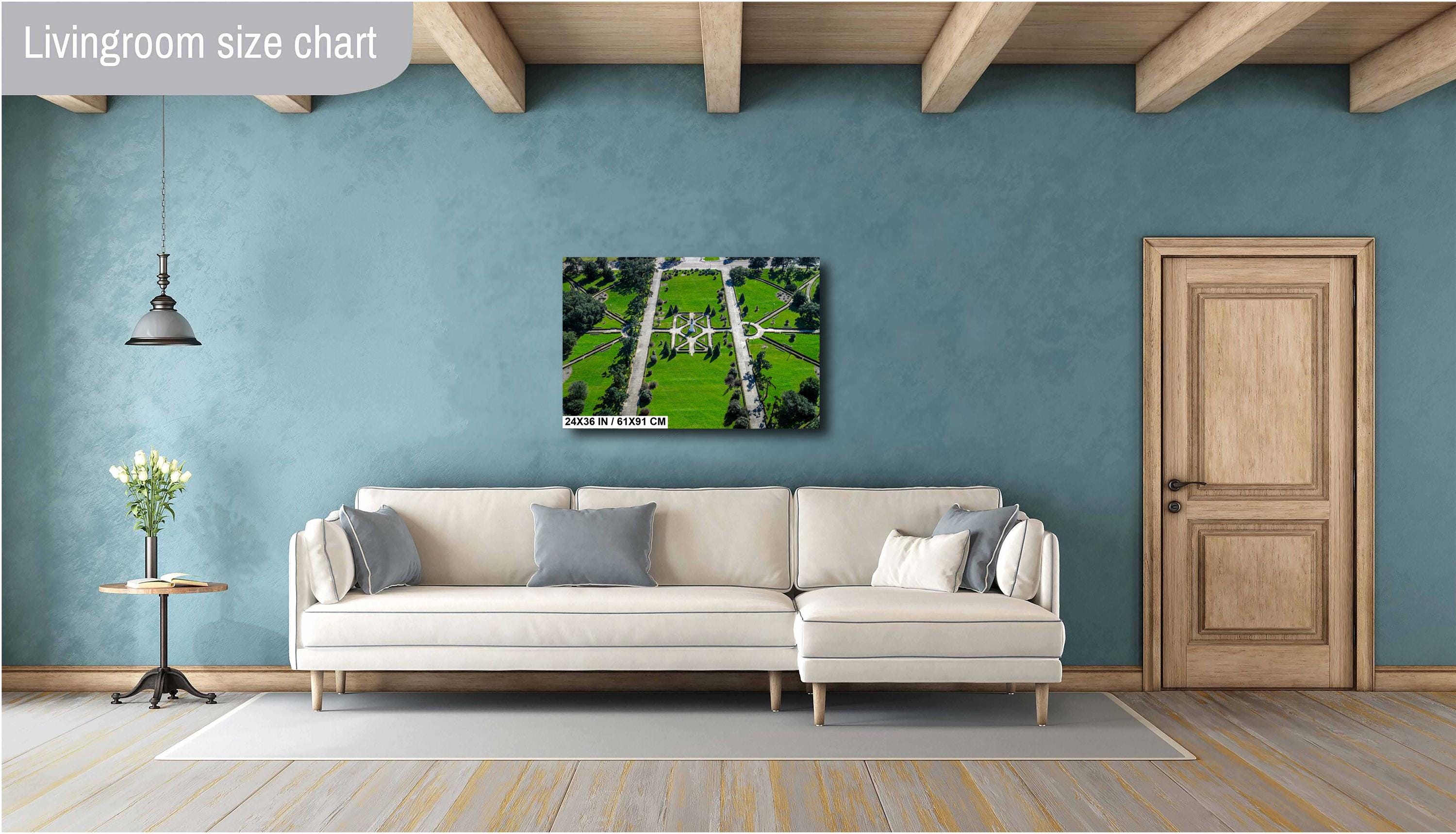Baton Rouge Capitol Grounds: Observation Tower view from the Capitol Metal Acrylic Print Wall Art Downtown Louisiana Aluminum/Metal/Canvas