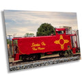 Santa Fe Southern Railway Caboose Print: New Mexico Historic Wall Art