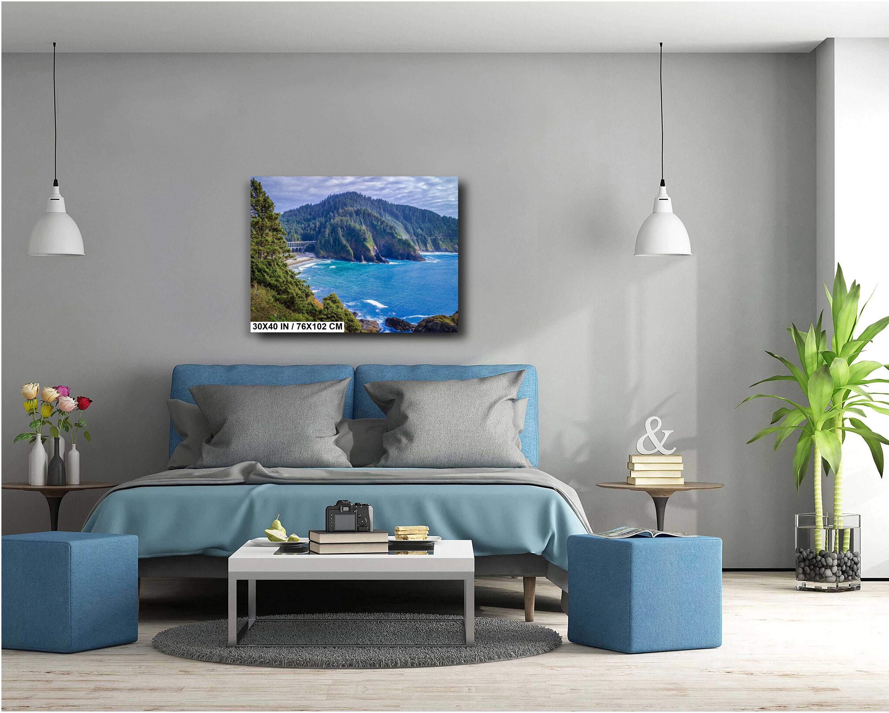 Oregon Coast Print: Cape Creek Bridge, Florence Oregon Seascape